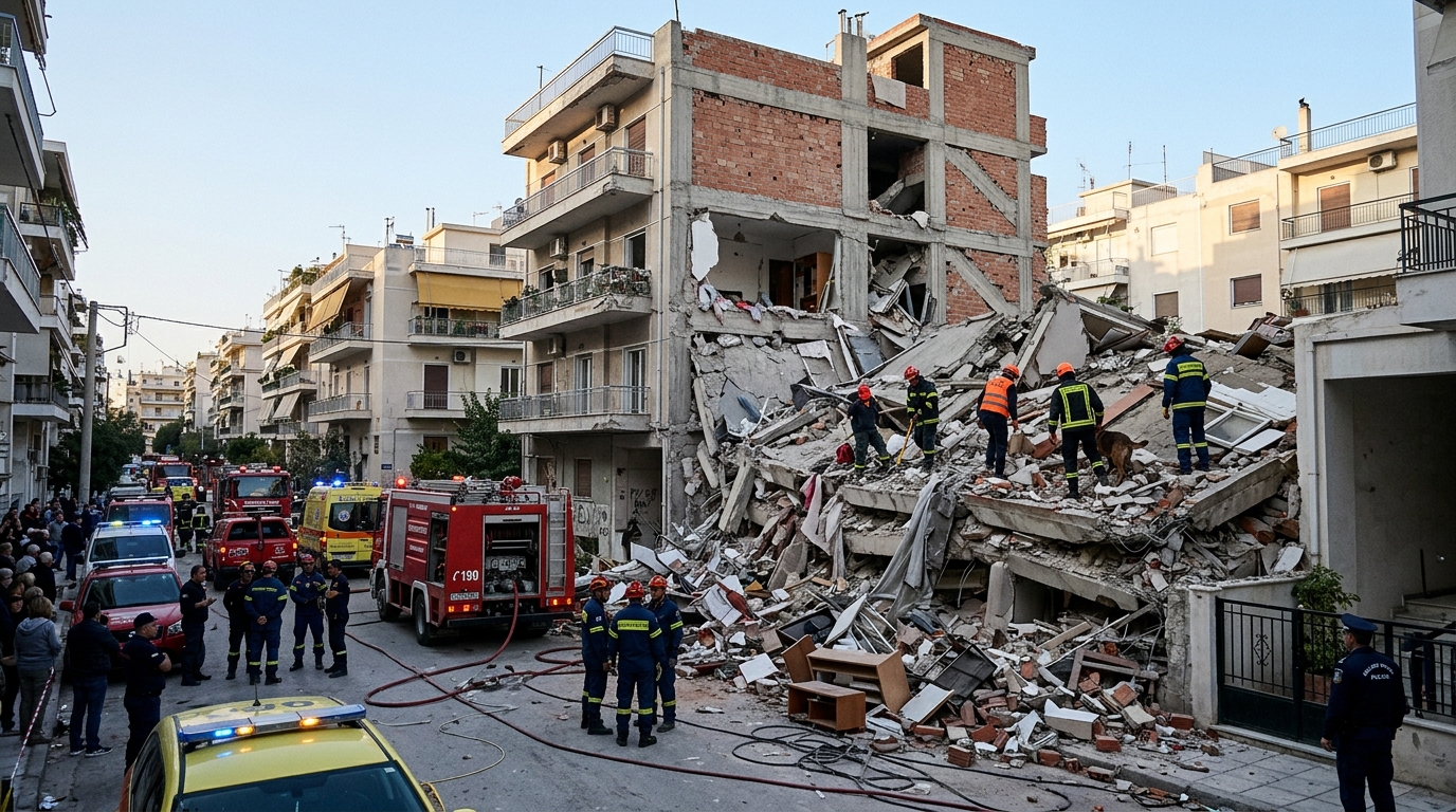 Four American tourists among six killed in suspected gas leak explosion in Athens