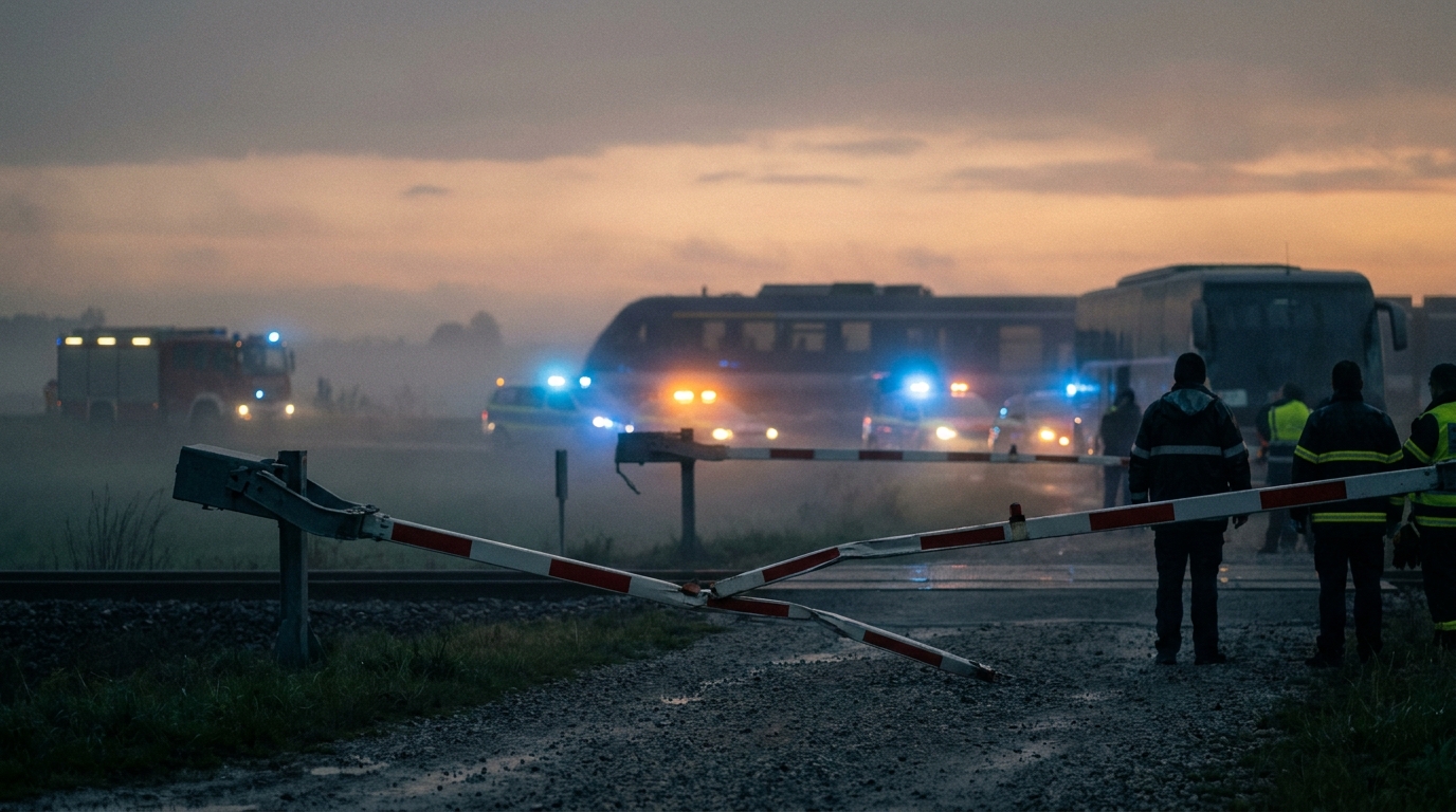Deadly Train-School Bus Collision in Belgium Claims Several Lives