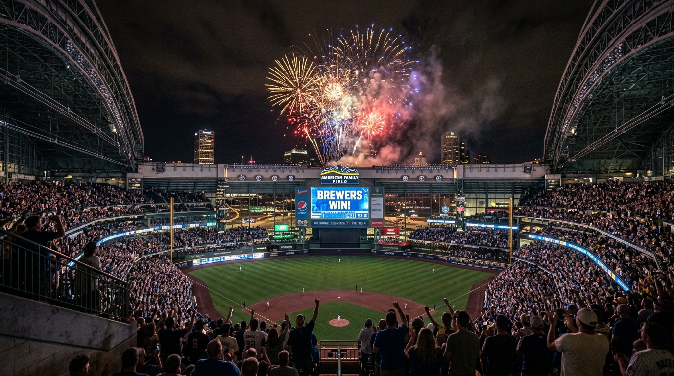 Milwaukee Brewers sweep LA Dodgers, ending their quest for a third-straight title