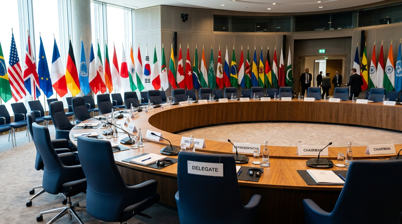 BRICS Nations Meet, Urging Restraint in Middle East and Boosting Trade