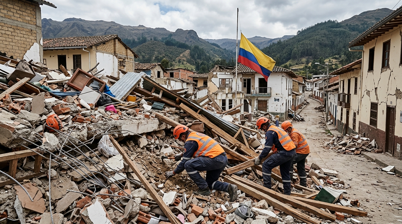Colombia Reels from Earthquake, Asks Trump to Suspend Tariffs Amid Recovery