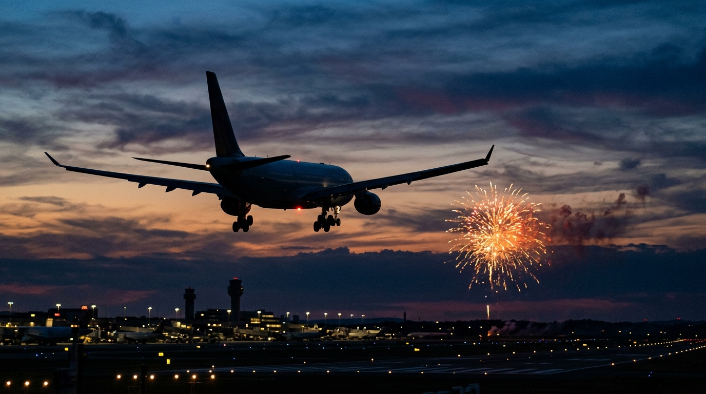 Delta Flight 'Felt a Big Bang' After Apparently Being Hit by Firework While Landing in Chicago