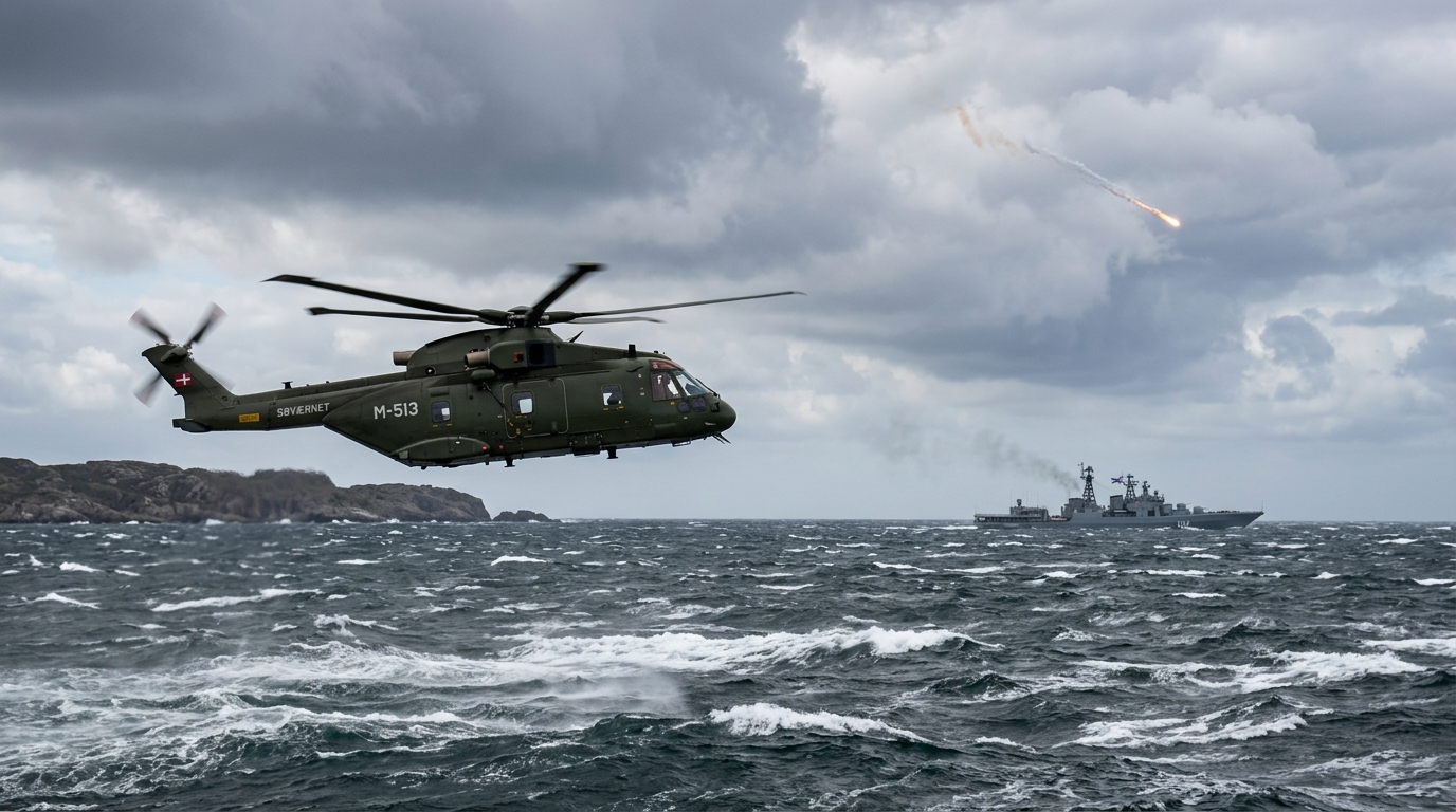 Denmark accuses Russia of 'reckless' behavior after warship fires flares at helicopter