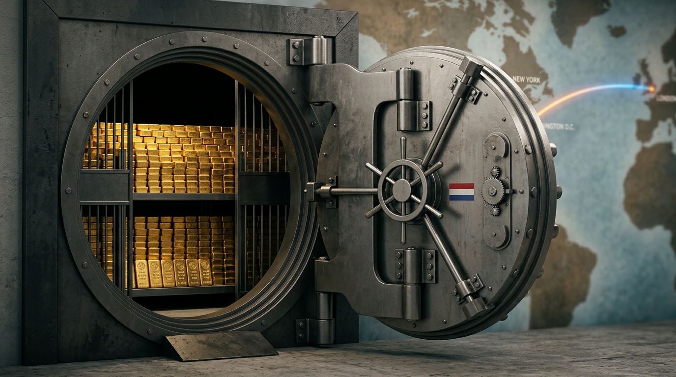 Dutch Central Bank Moves Billions in Gold from US to UK for 'Crisis Preparedness'