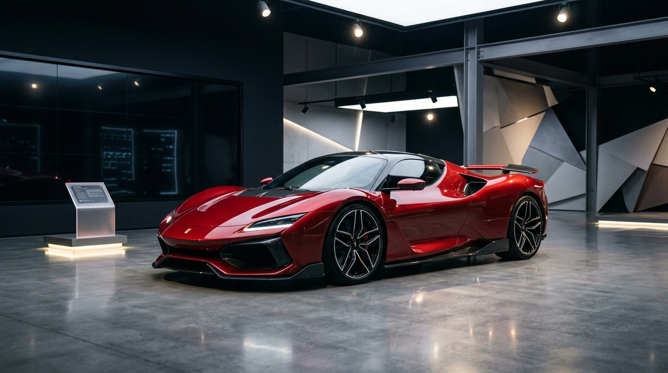 Ferrari's First Electric Car, 'Luce,' Sells for Unprecedented $40 Million