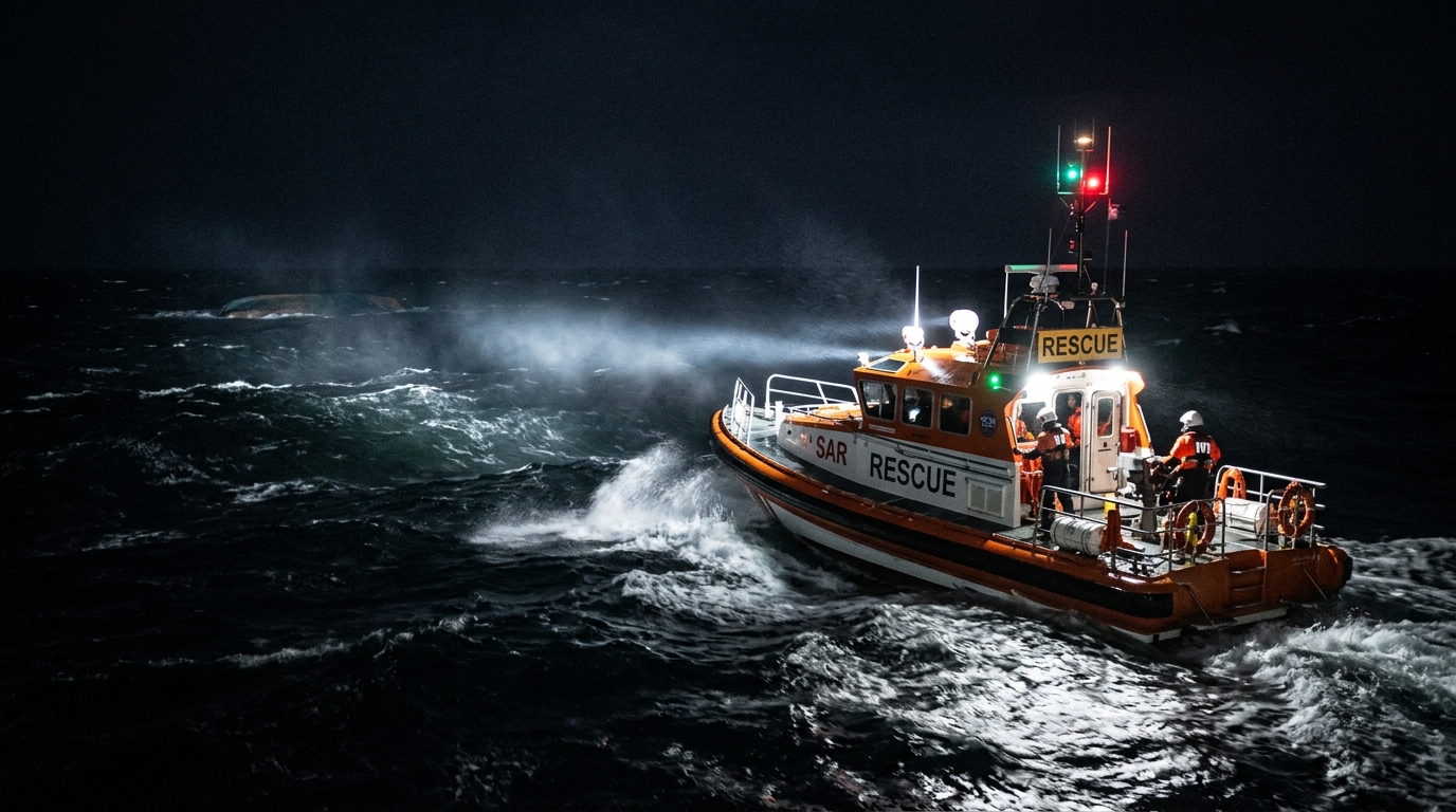 Rescue underway after Turkish ferry carrying hundreds of people capsizes off Cyprus