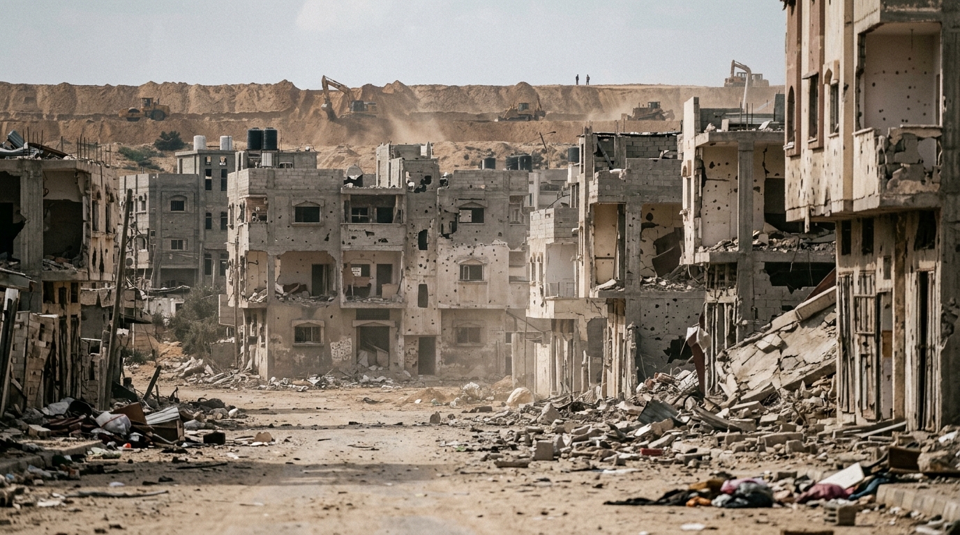 UN condemns intensifying Israeli attacks in Gaza; Israel builds barrier, kills family of six