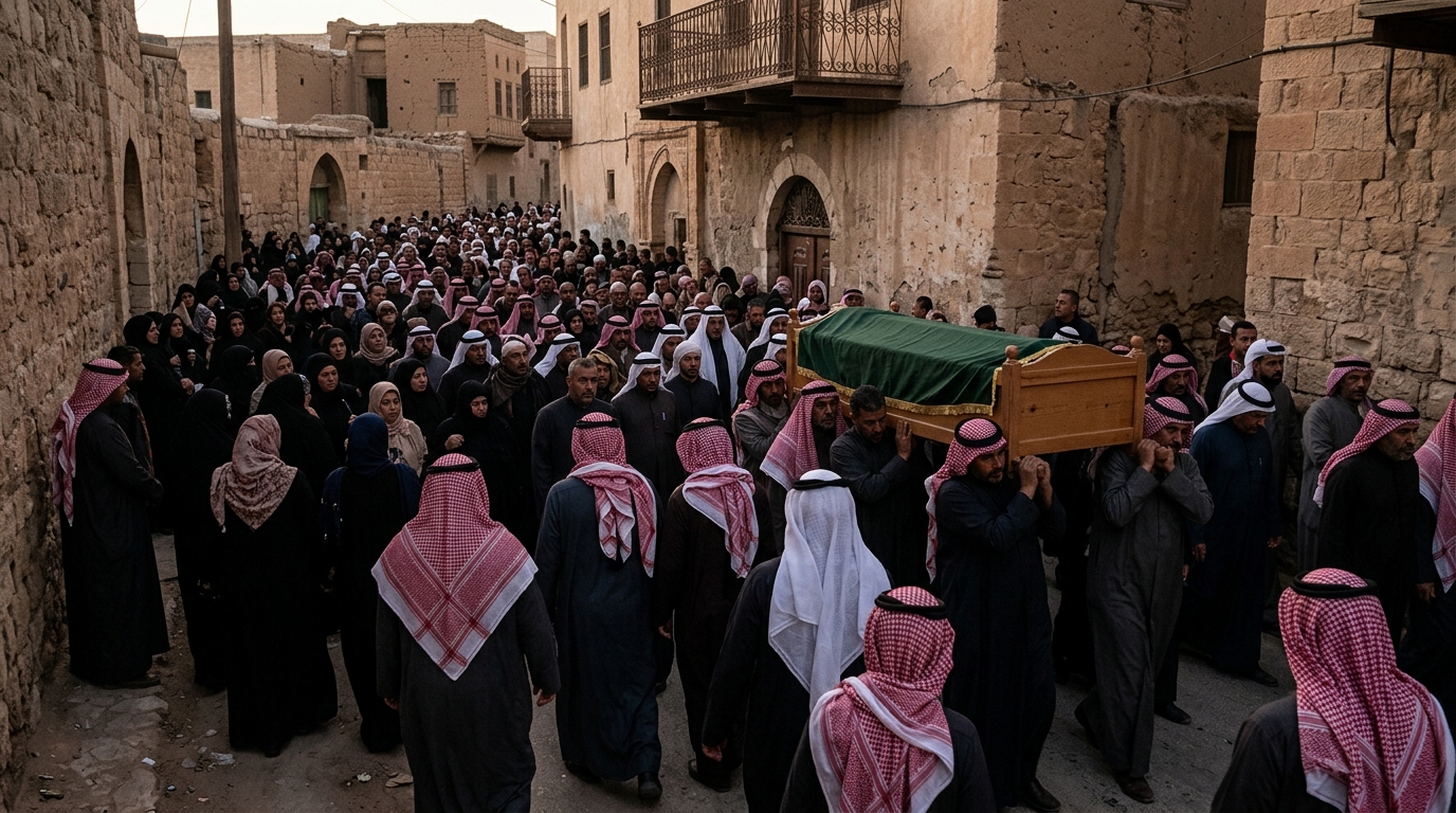 Mass Funeral Held in Gaza for 112 Palestinians Killed in 2023 Israeli Strike, Ending Years-Long Wait