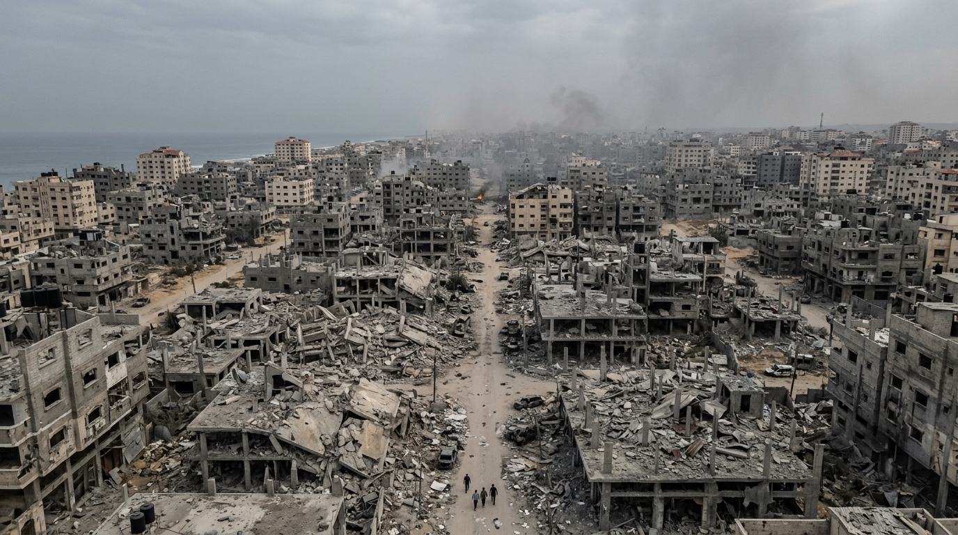 Gaza in ruins as ceasefire violations and humanitarian crisis deepen amid ongoing conflict