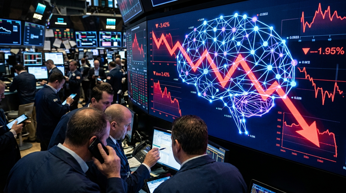 Google parent company stock plunges $500bn amid AI fears, worst day ever