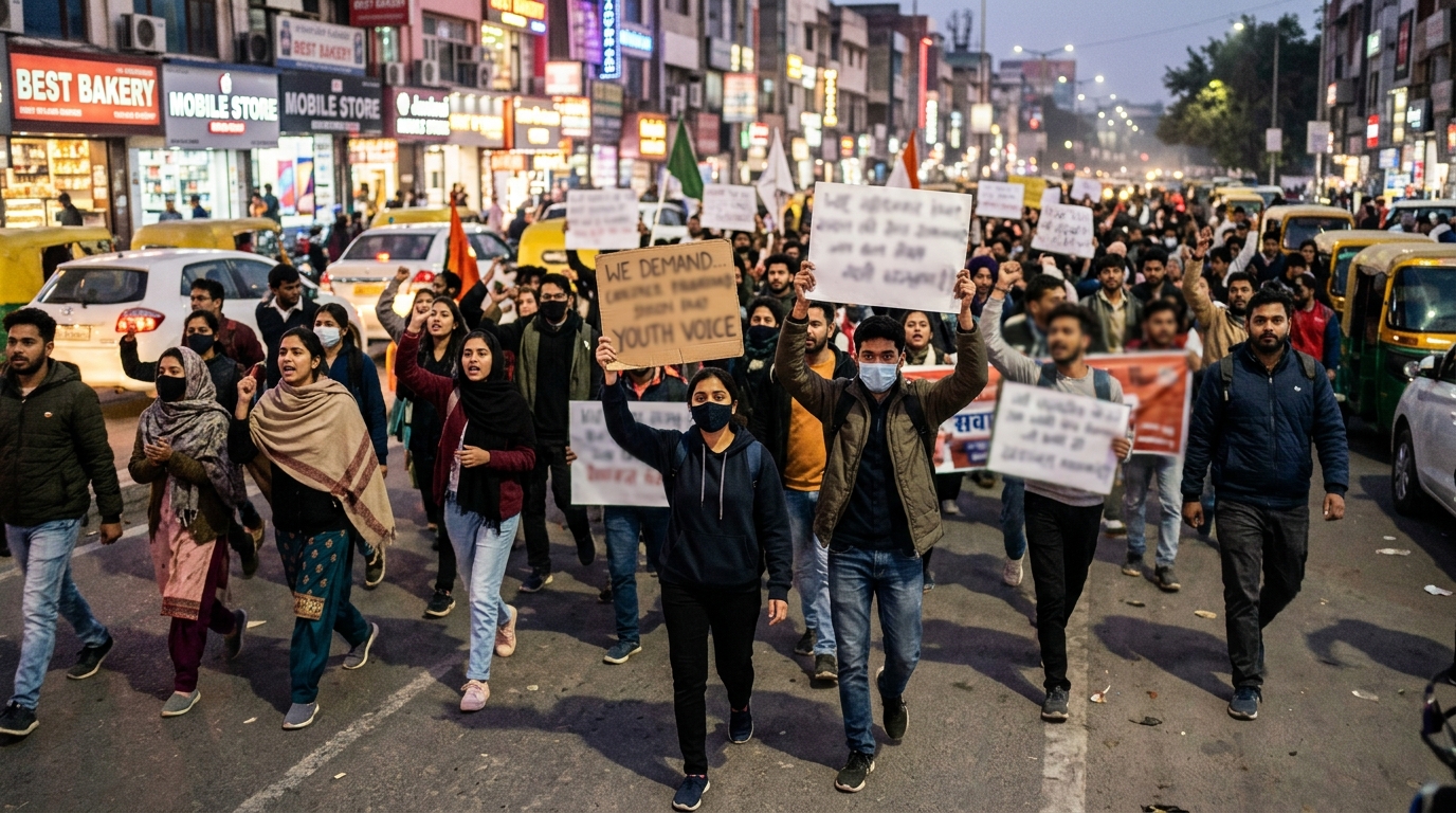 India's "Cockroach Movement" intensifies as youth demand reforms; opposition leader detained