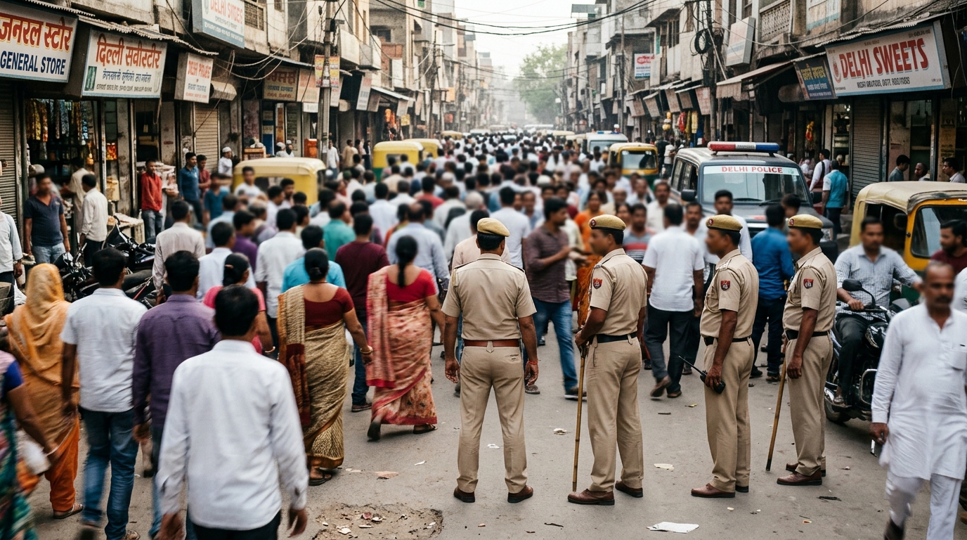India's "Cockroach" Protesters Detained as New Delhi Locks Down for Youth Activism