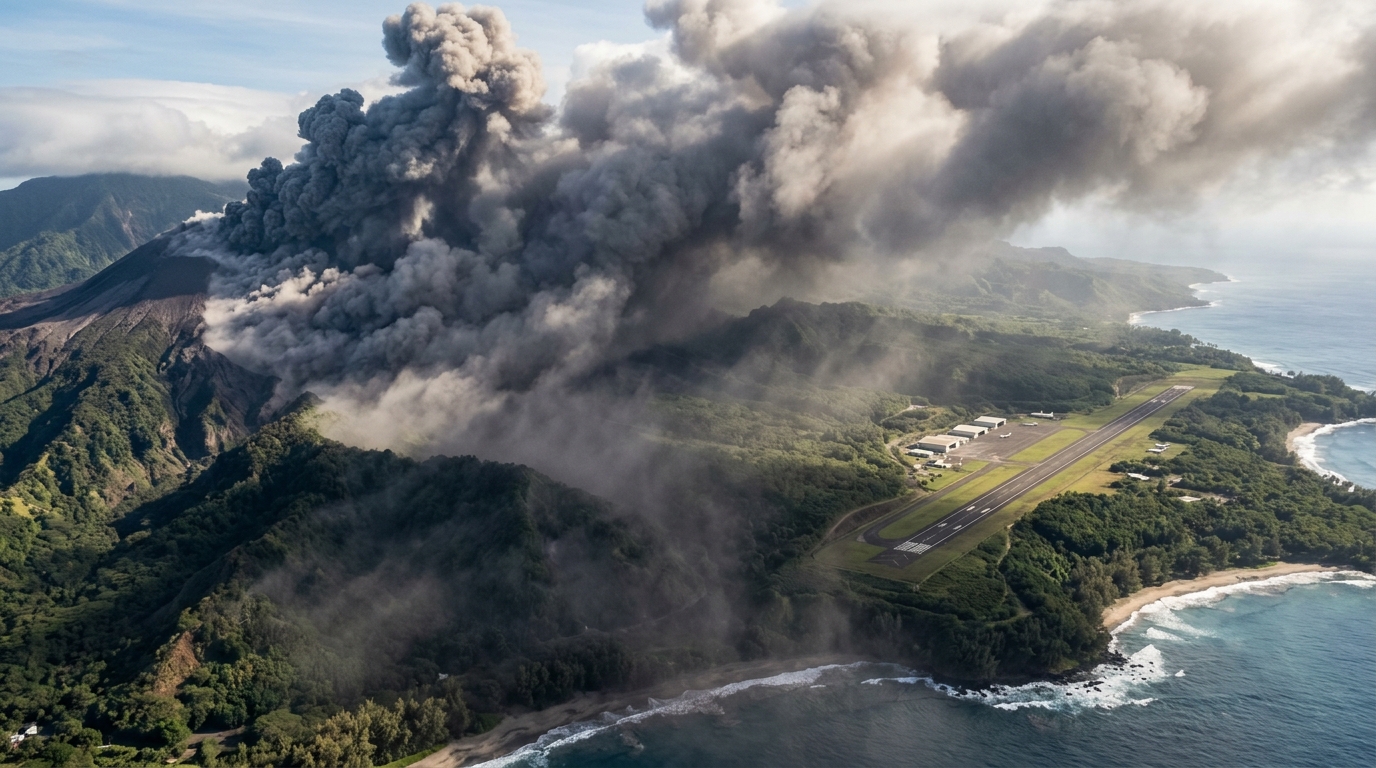 Indonesian volcano erupts, leaving 170,000 travelers stranded at airports