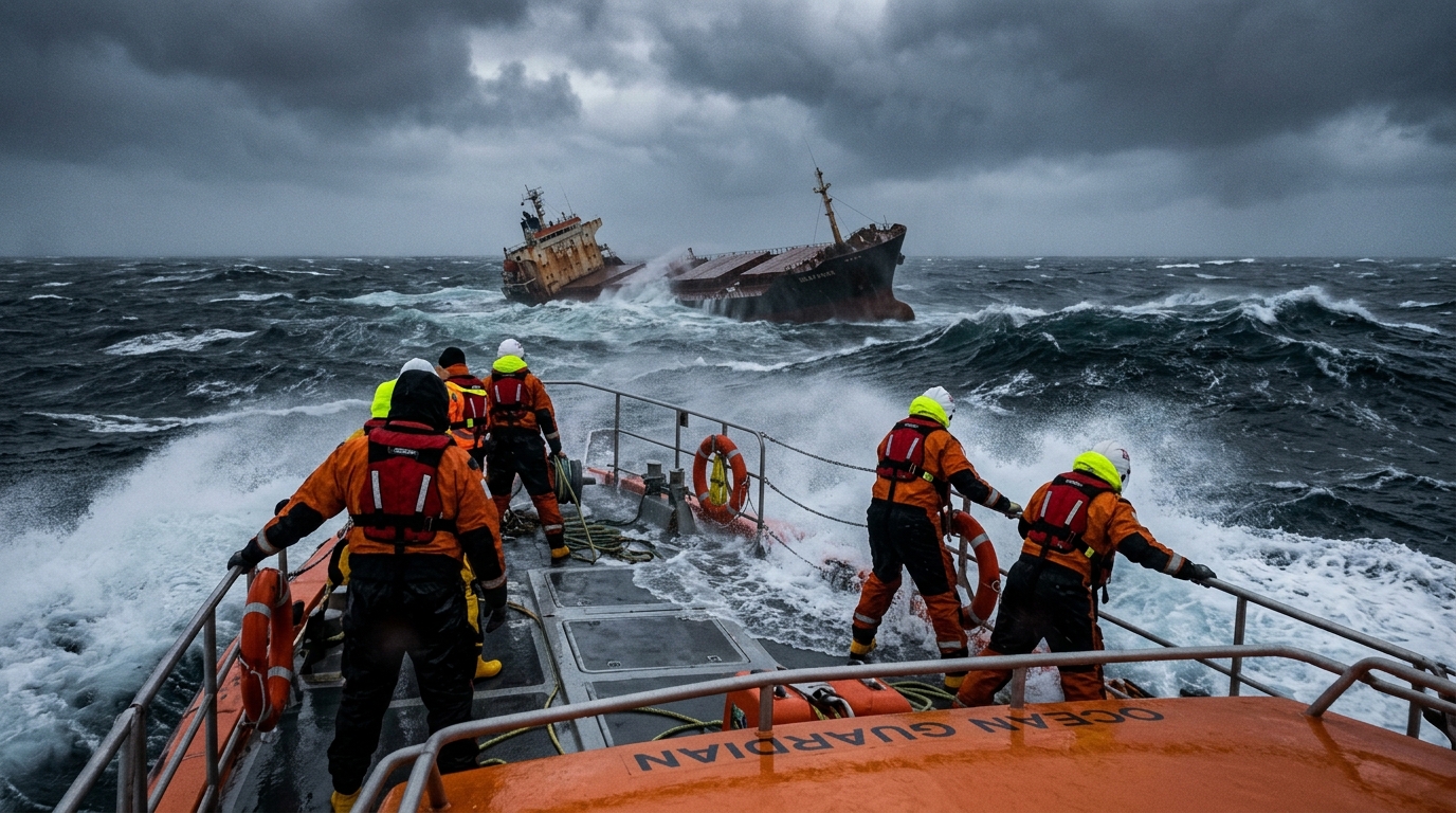 At least 6 dead and more than 100 missing after Indonesian ferry overturns in rough seas