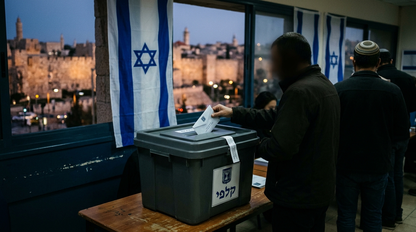 Israel braces for pivotal election as nearly 2,000 Palestinians displaced in West Bank