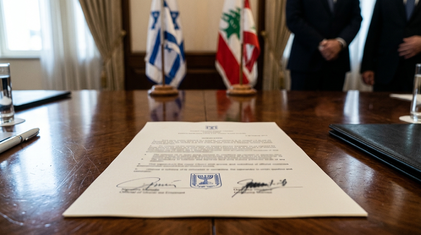 Israel and Lebanon Sign ‘Framework’ Deal on Territory Handover After US Talks