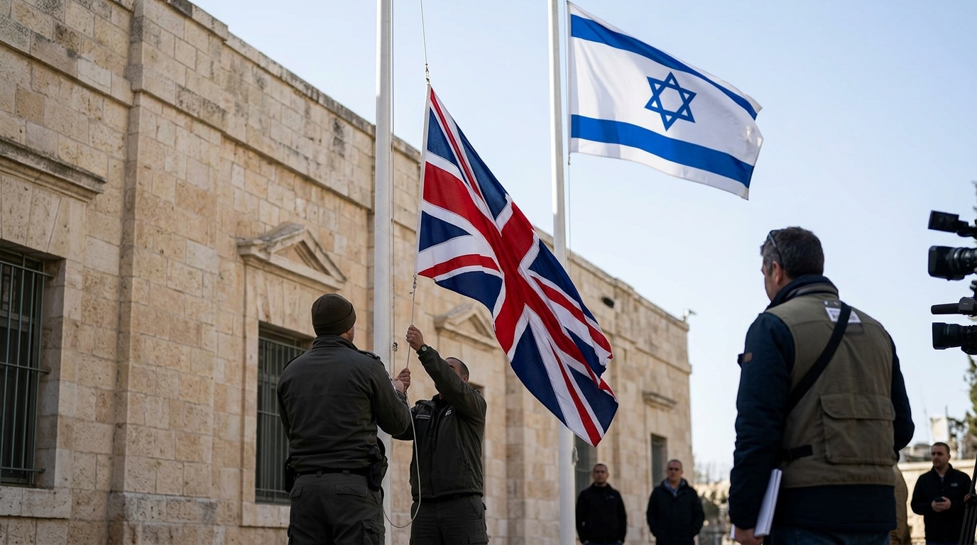 Israel downgrades UK consulate in East Jerusalem amidst diplomatic tensions