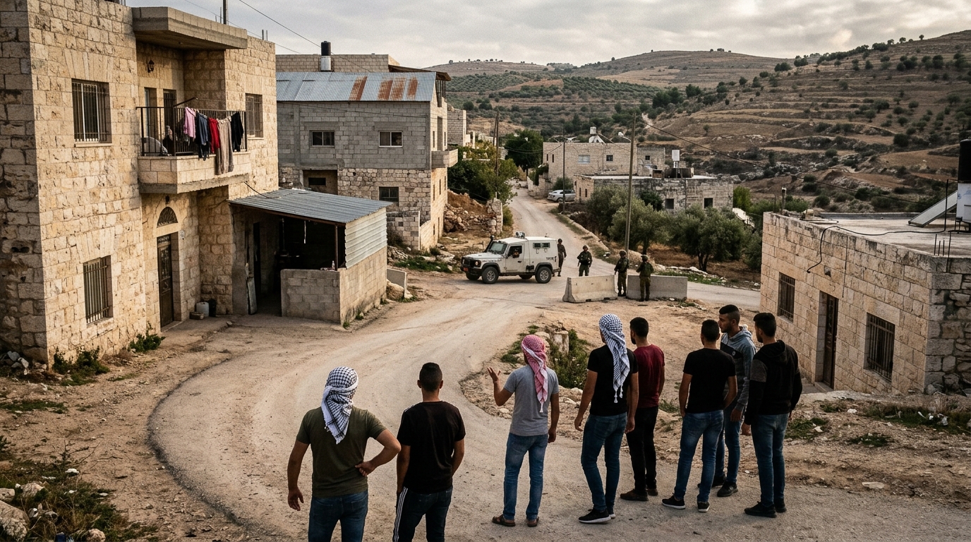 Escalating Israeli settler attacks besiege West Bank’s Qusra, UNRWA college threatened