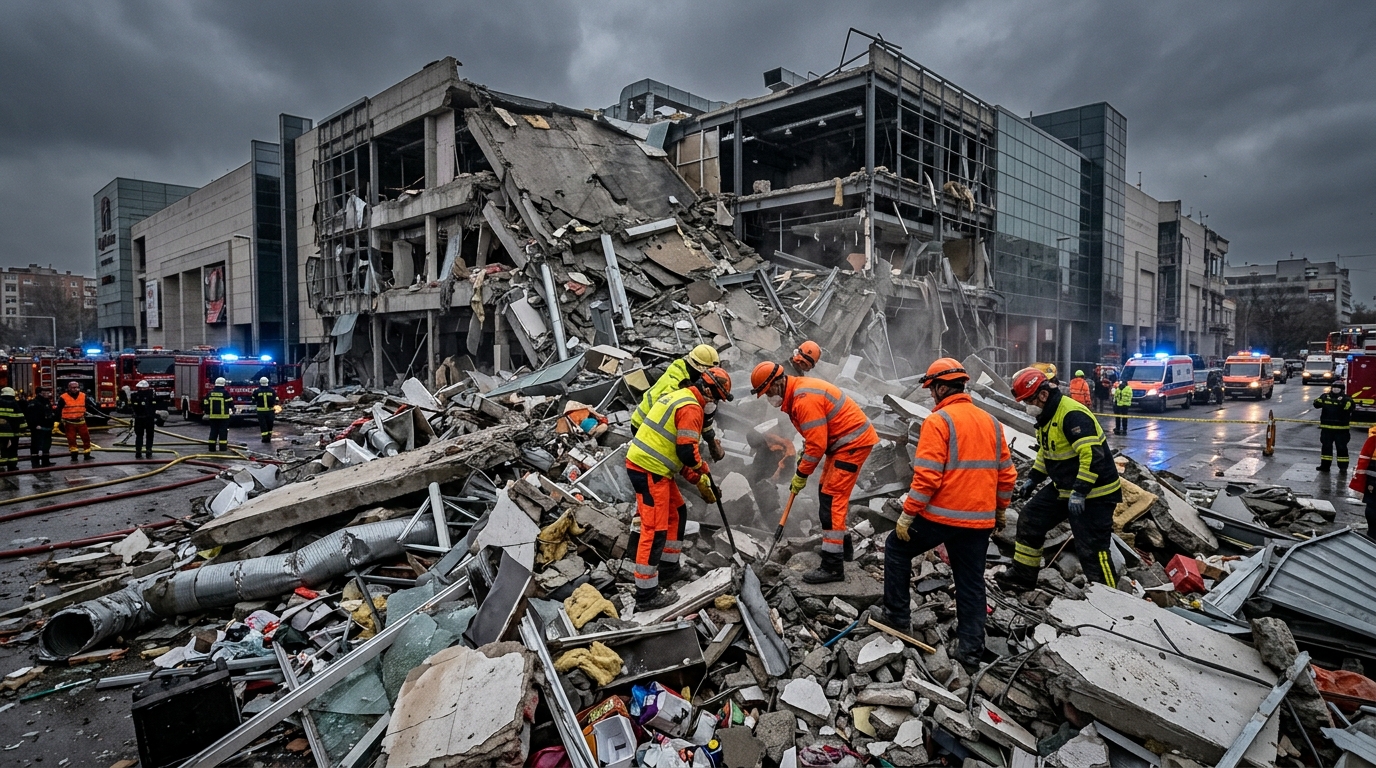 Deadly 7.1 Magnitude Earthquake Hits Japan, Trapping Many in Collapsed Mall