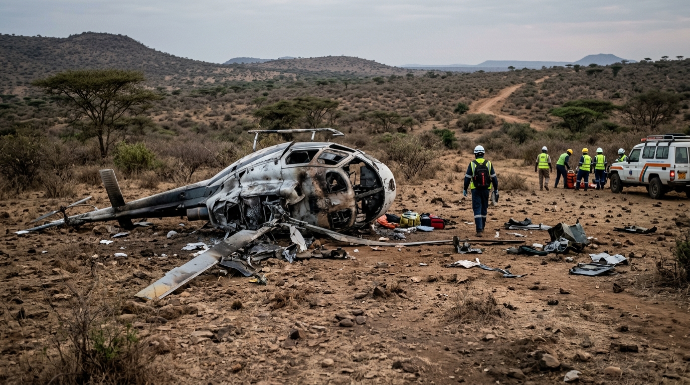 Five Americans Among Seven Killed in Tragic Helicopter Crash in Kenya