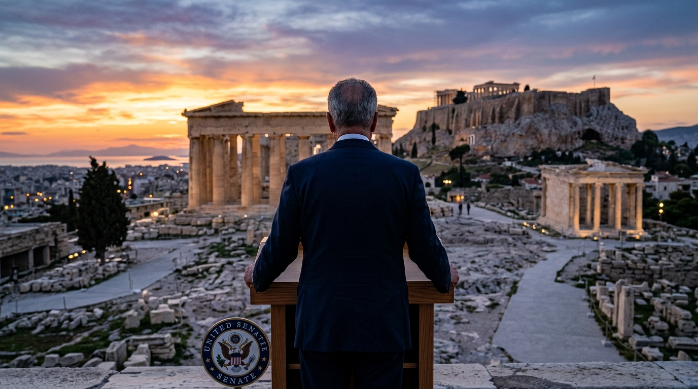 Marco Rubio uses a dramatic backdrop to sketch a post-MAGA foreign policy