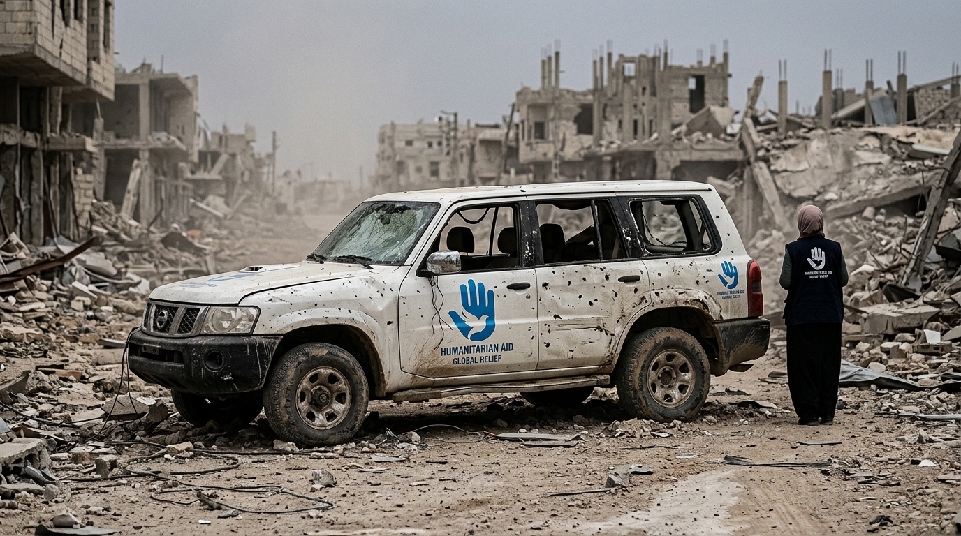 Aid Workers Killed in Gaza Airstrike Amidst Escalating Middle East Tensions