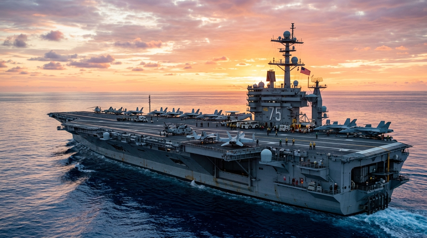 New aircraft carrier heads to Middle East to relieve USS Lincoln after reported issues