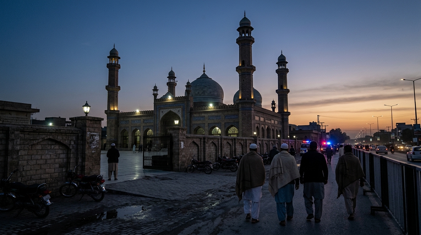 Deadly Bomb Attack at Pakistan Mosque Kills Dozens, Injuring Many More