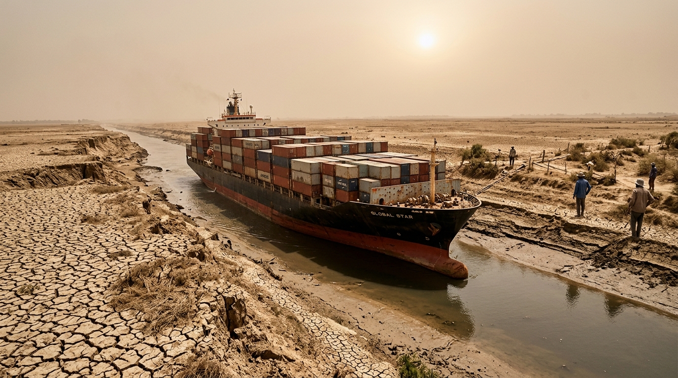 'Strongest in living memory' El Niño forces Panama Canal shipping cuts