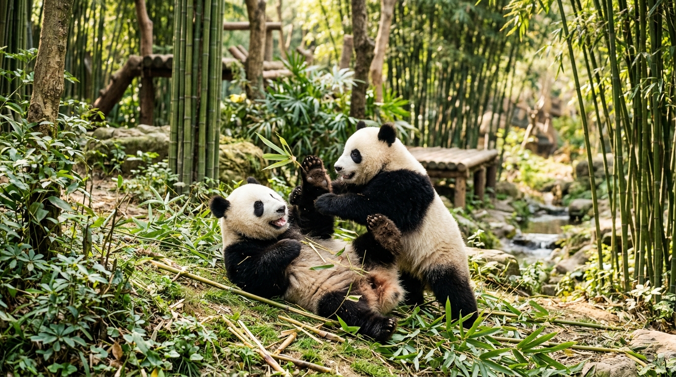 Two Giant Pandas Arrive at Zoo Atlanta in Rare Loan from China