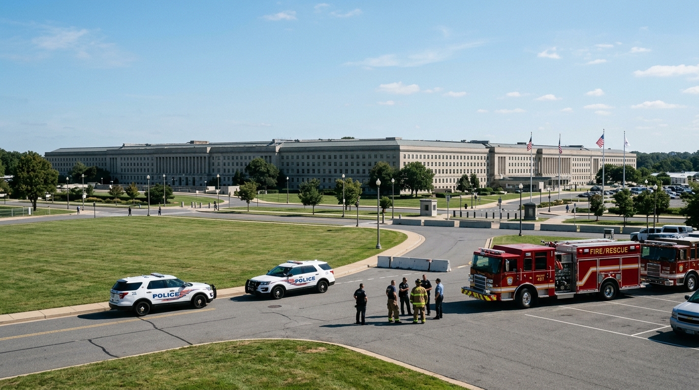Pentagon lockdown lifted after false alarm of 'hazardous materials' incident
