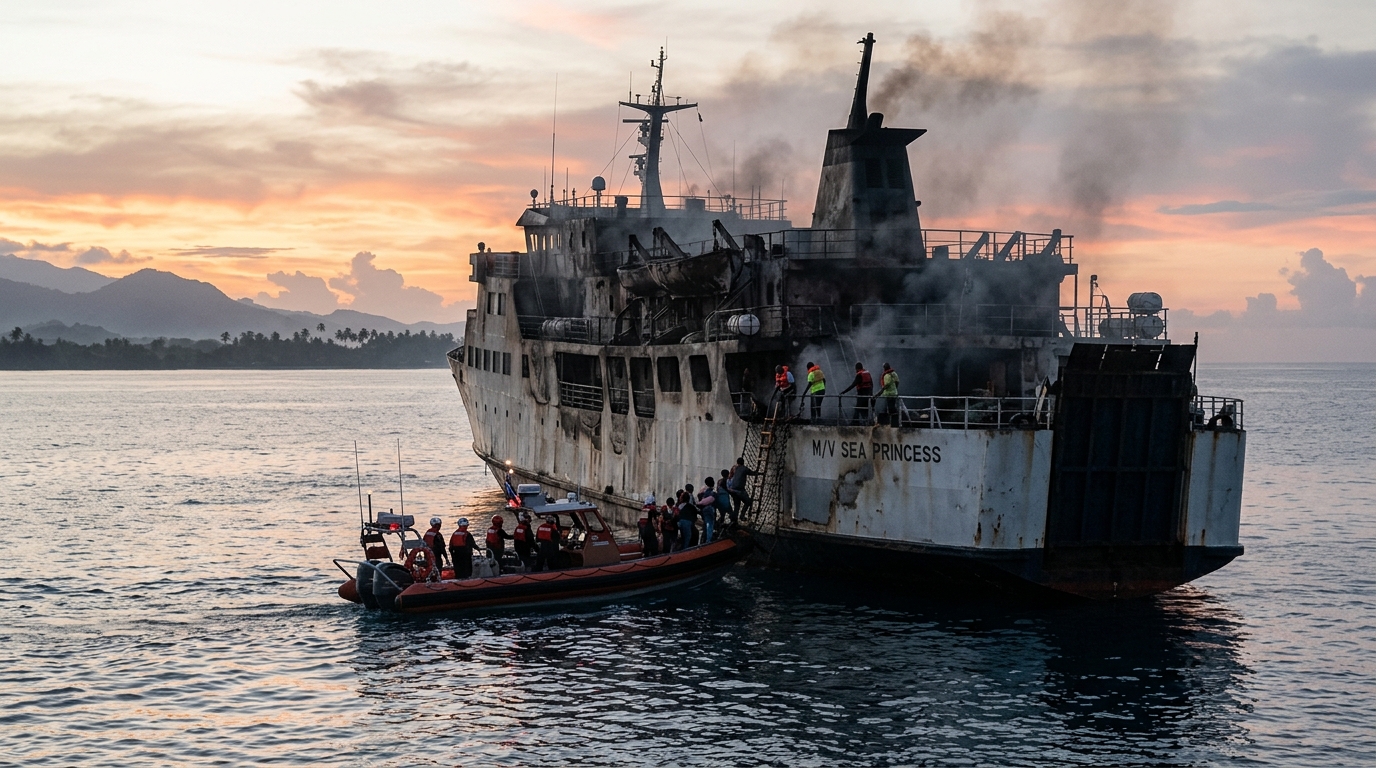 Death Toll Rises to 76 in Philippines Ferry Fire, More Remains Recovered