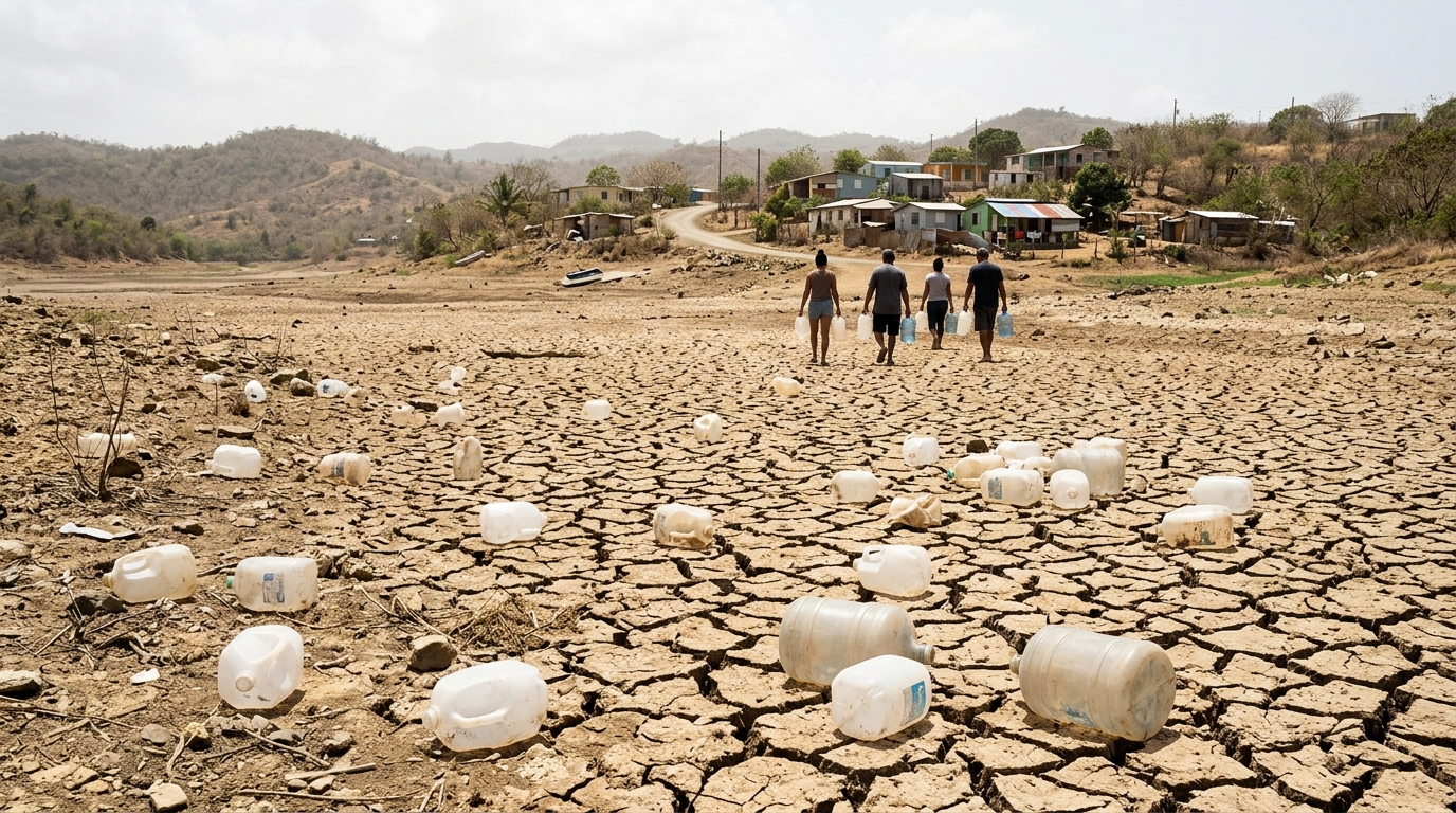 Empty Jugs and Dry Reservoirs: Inside Puerto Rico’s Worsening Water Emergency