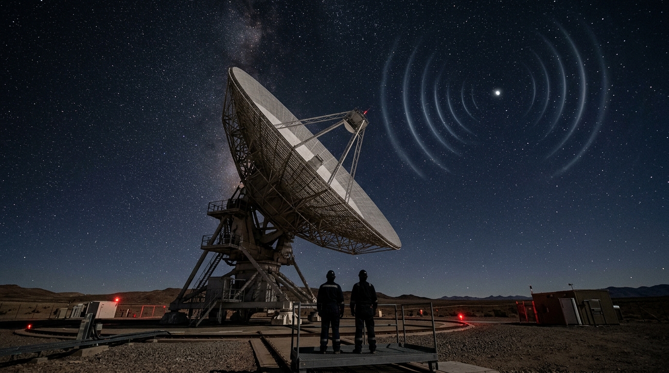 First Radio Signal Detected from a Planet Outside Our Solar System