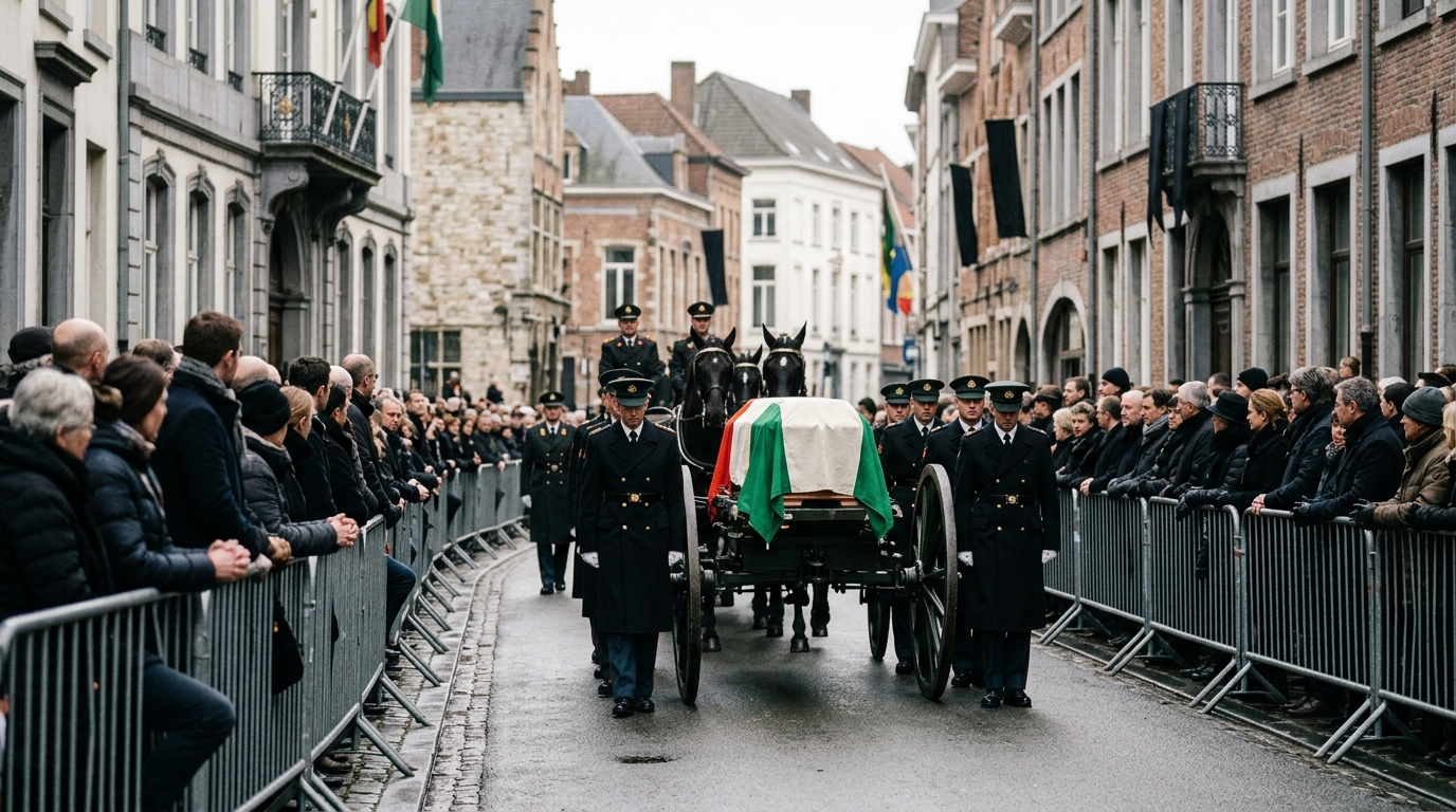 War criminal Mladic is buried as a hero in Serbia despite EU warnings