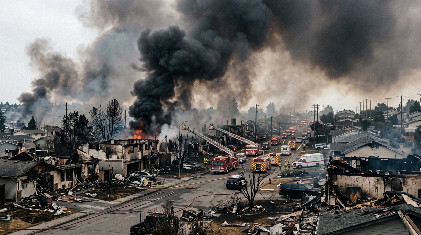 Scale of devastation shocks US city's fire-seasoned residents