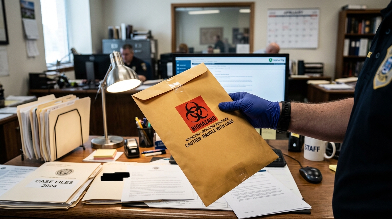 FBI investigates letters with 'suspicious substances' sent to US election officials