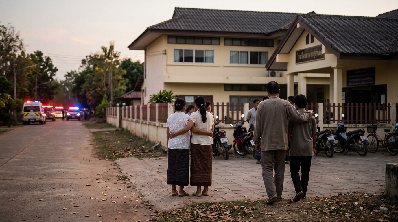 Tragedy Strikes Thailand: Six Dead, Including Children, in School Shooting
