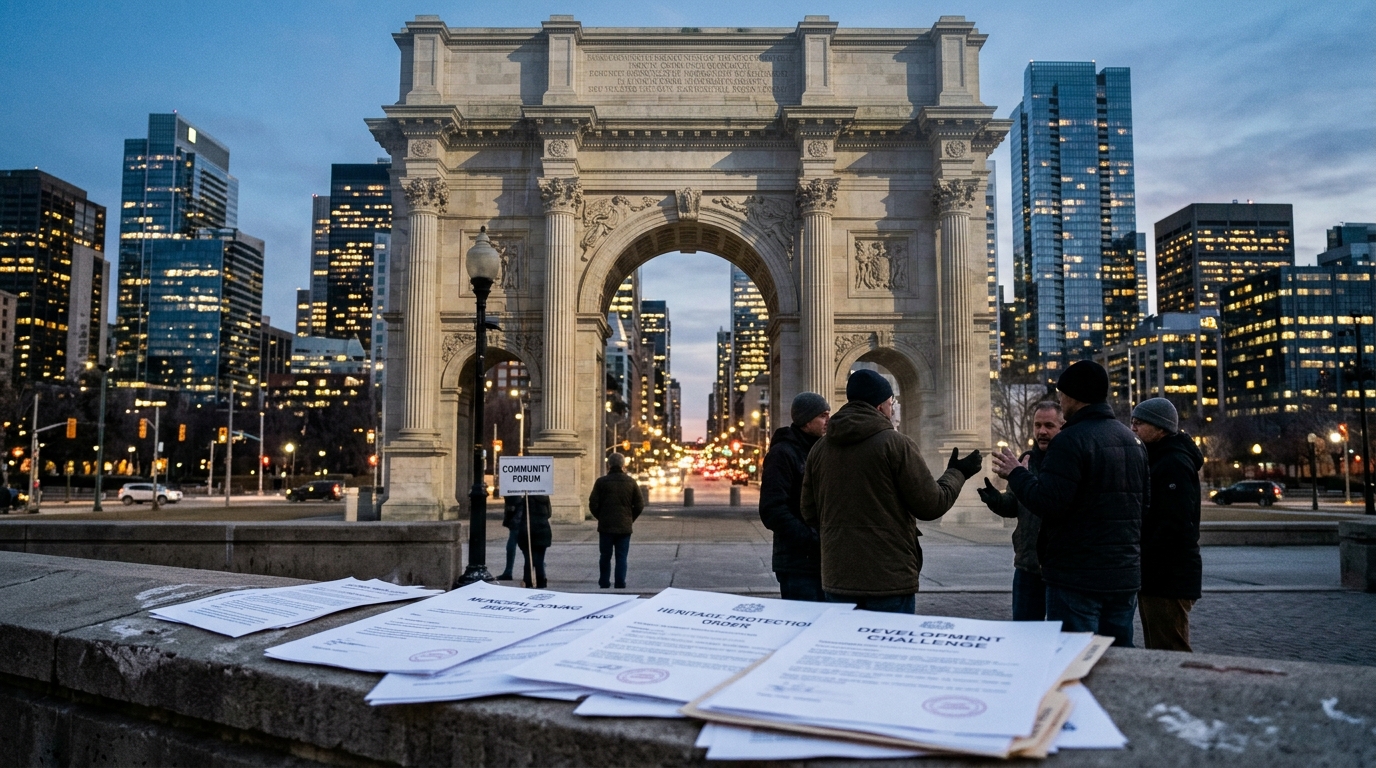 DC and Virginia Sue to Stop Trump Admin’s Triumphal Arch Construction