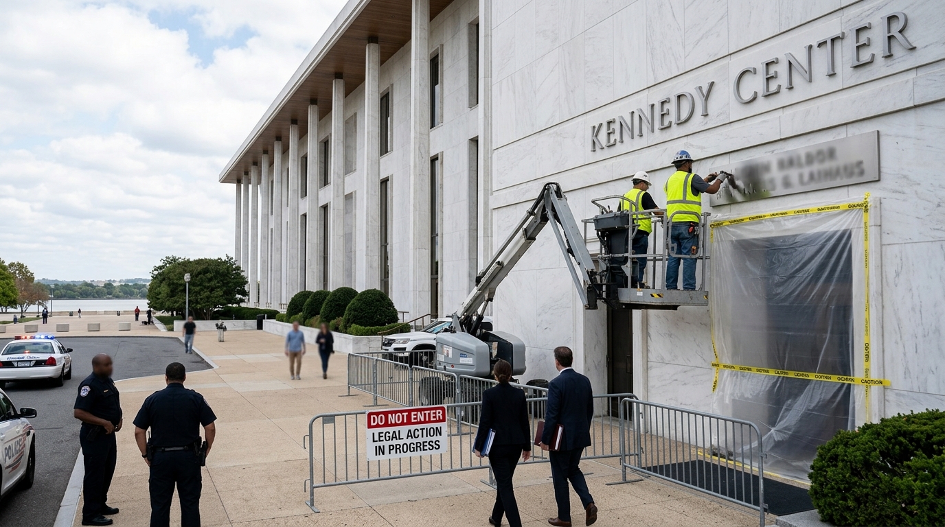 Kennedy Center misses deadline to remove Trump’s name, asks for more time