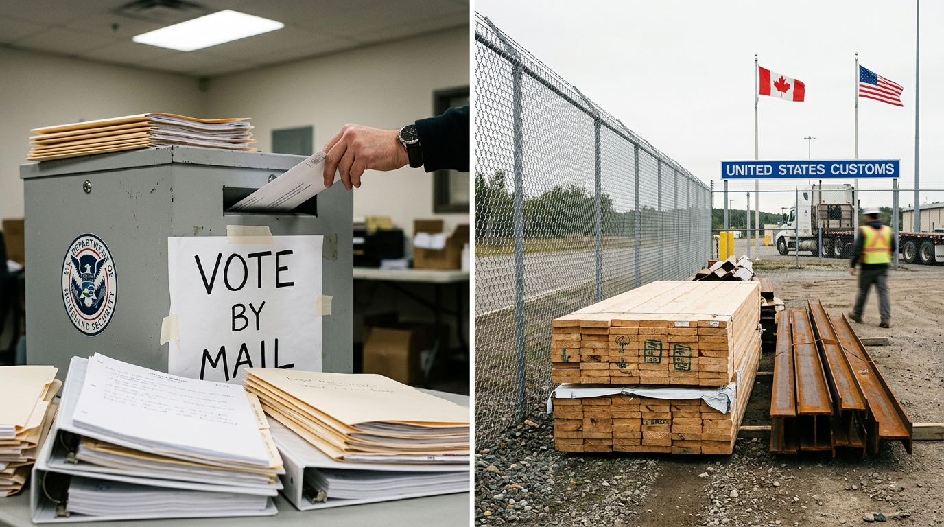 Trump's Mail-in Voting Order Faces Legal Challenge Amid Escalating US-Canada Trade War