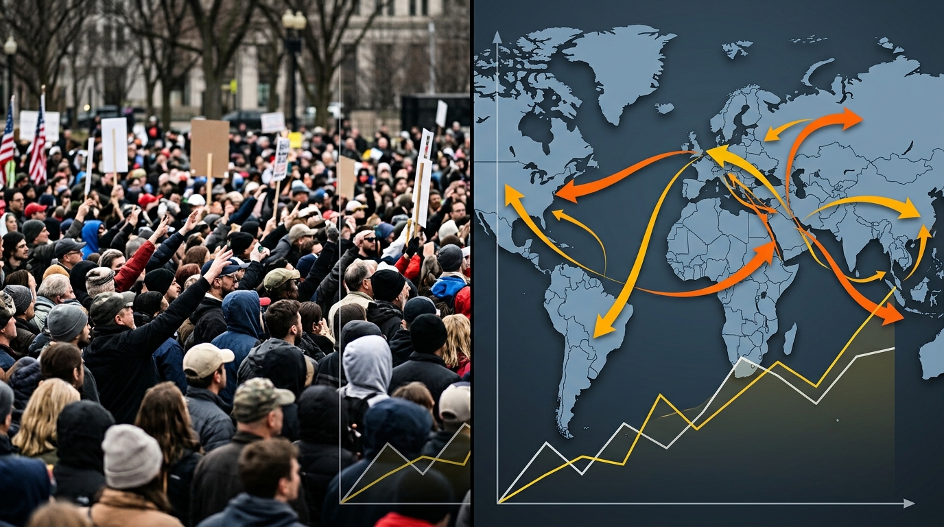 Trump's economic claims and foreign policy moves dominate ahead of US midterms