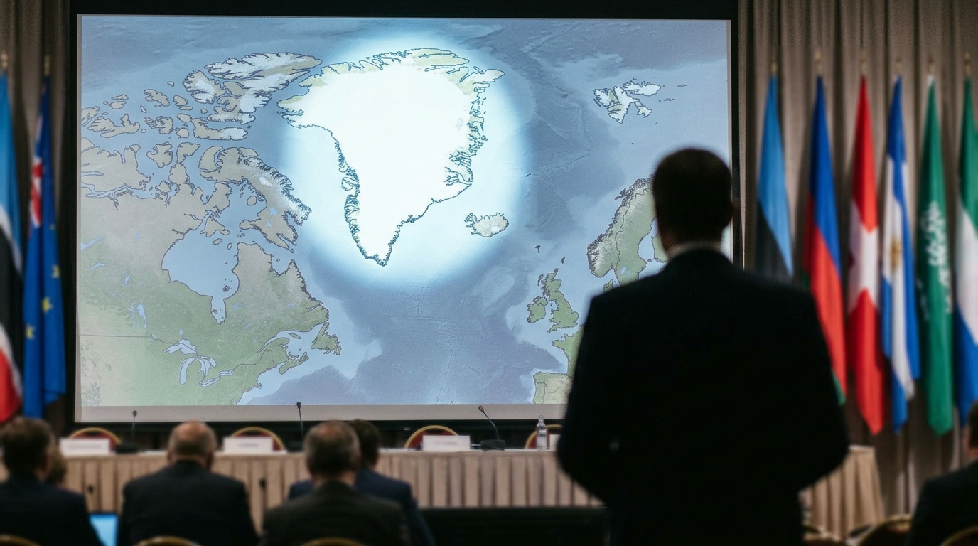Trump renews call for US to take over Greenland as he arrives for Nato summit