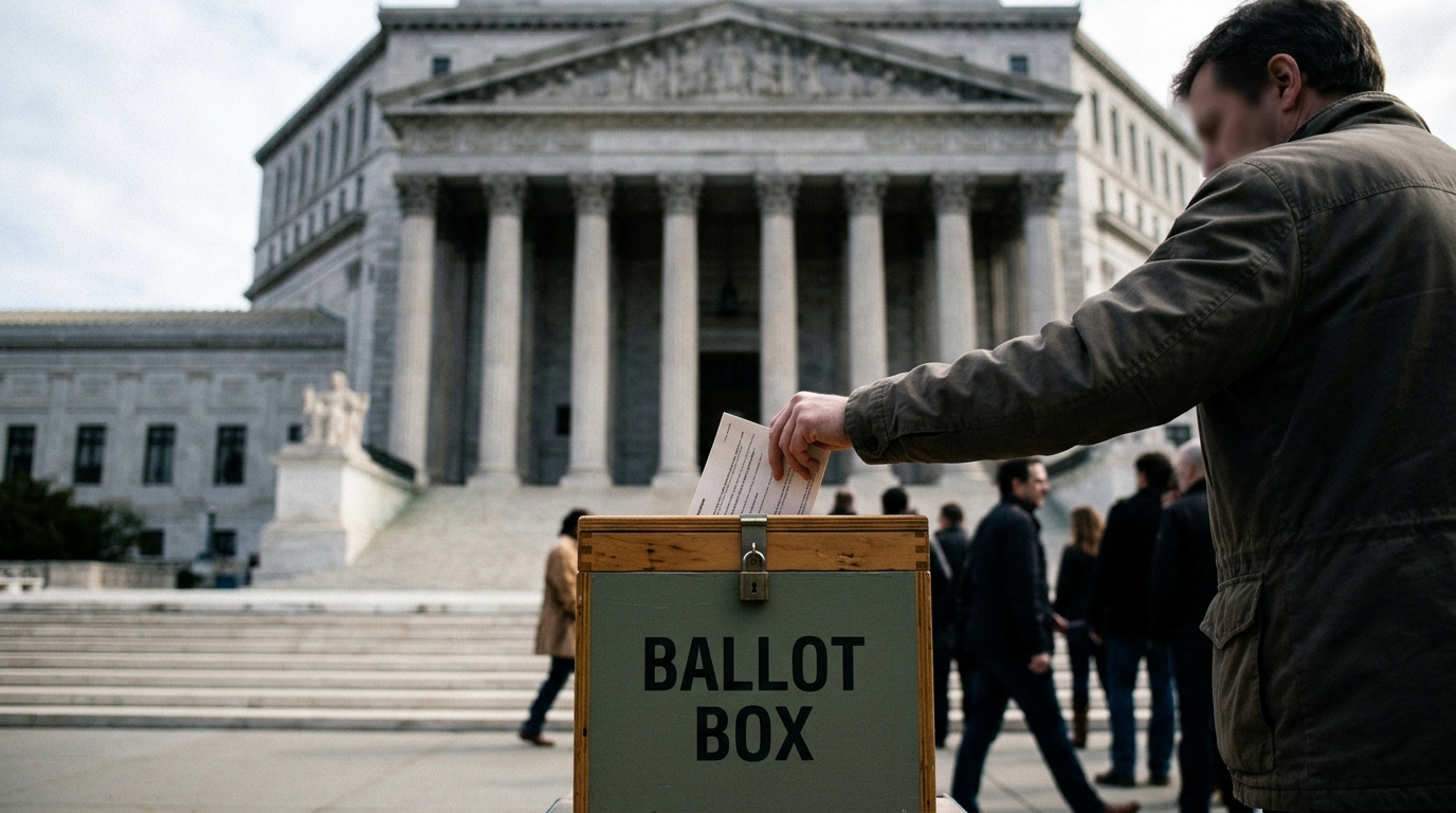 Trump seeks Supreme Court changes for mail ballots, pushes 'triumphal arch'