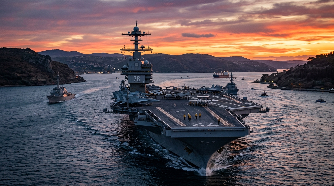 Trump dismisses USS Lincoln conditions, proposes US control of Strait of Hormuz