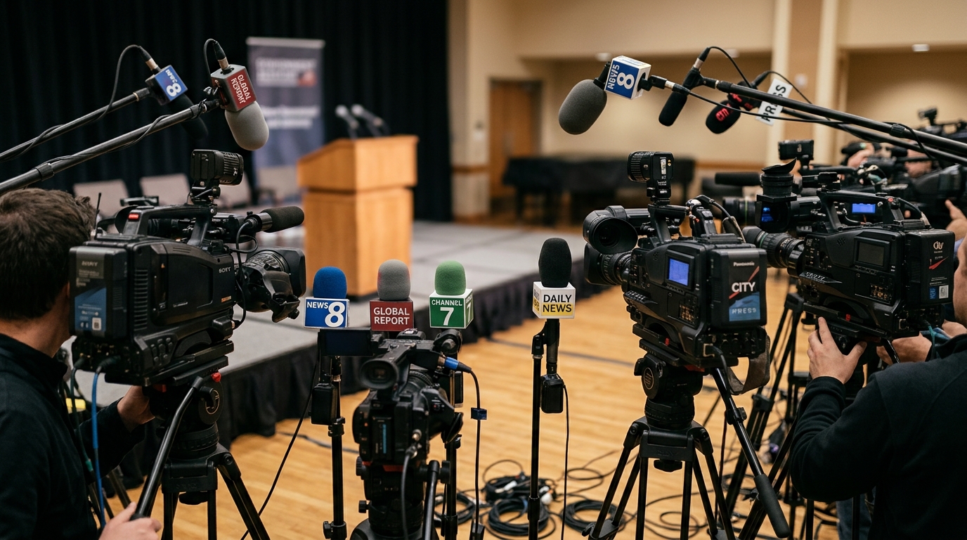 Trump's media ban sparks broadcaster boycott, igniting debate on press freedom
