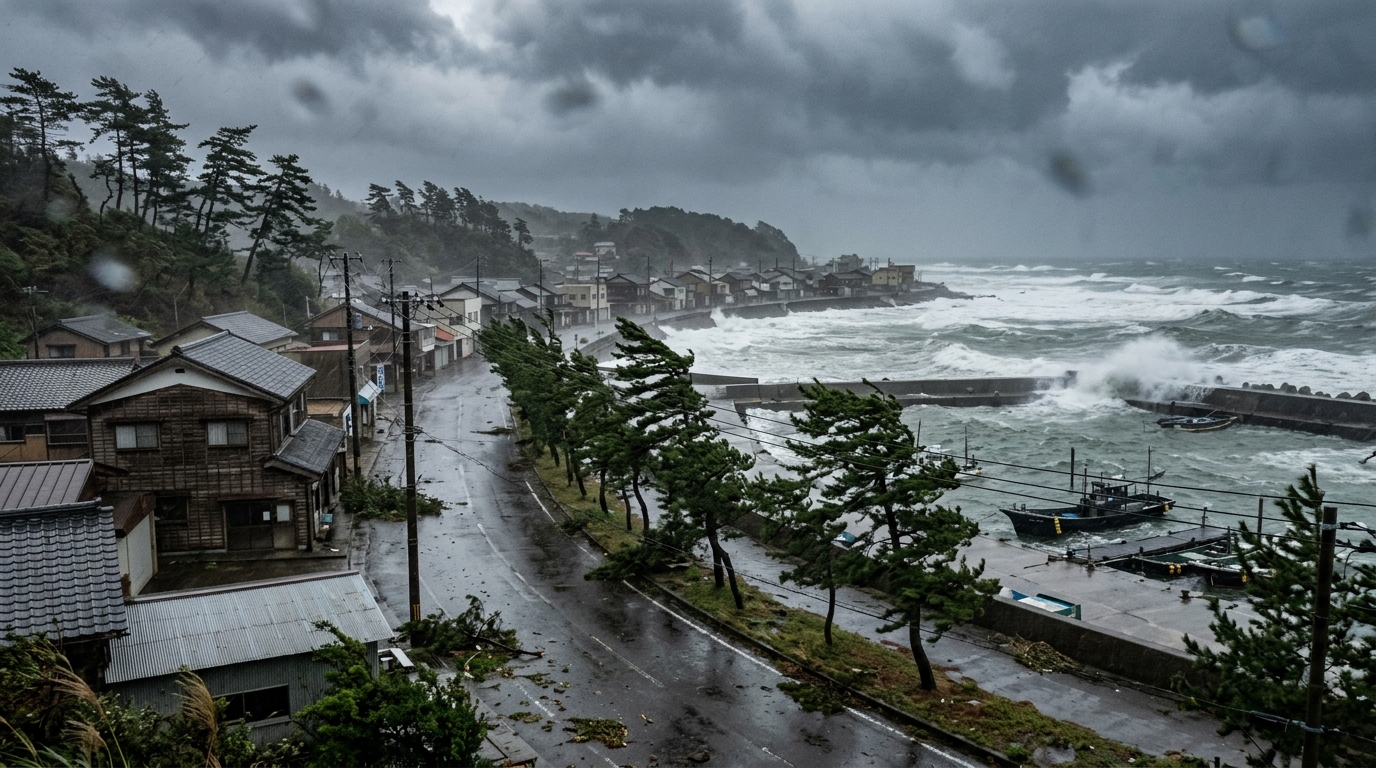 Four dead after powerful Typhoon Dujuan lashes Japan, bringing major disruption