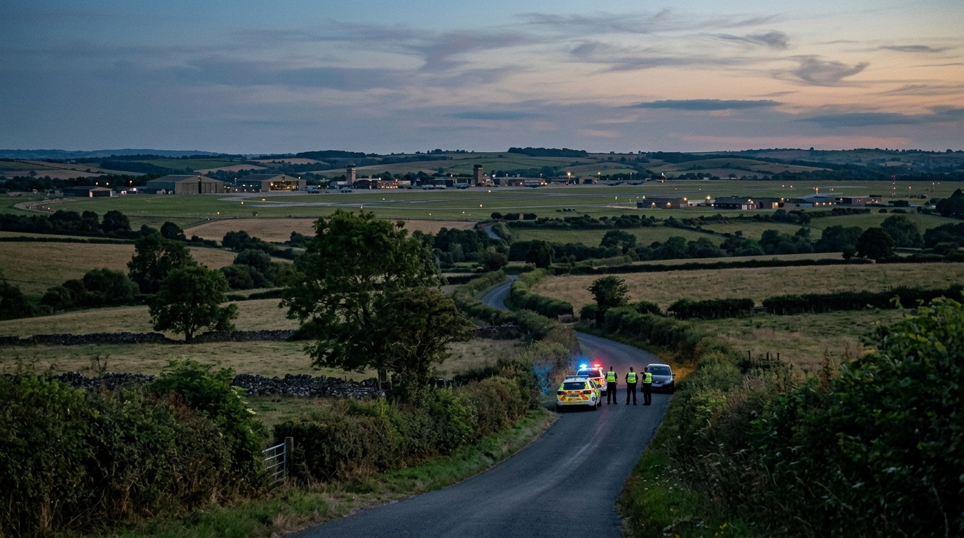 Counter-terror probe launched after incident near UK airbase, a vital US launchpad