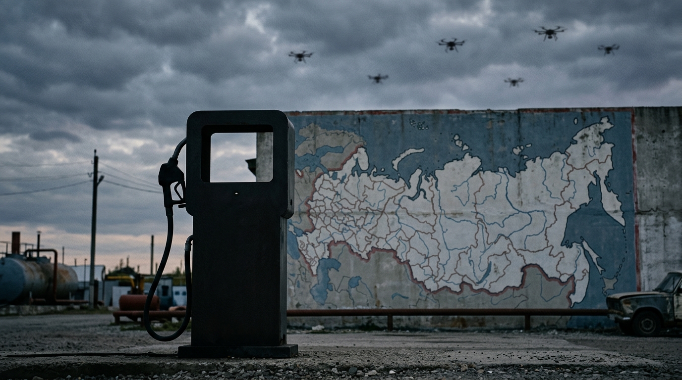 Ukraine drone attacks escalate, causing widespread fuel crisis across almost every Russian region