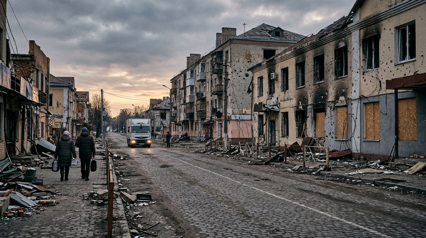 Humanitarian Corridor Opens in Oleshky, Brief Peace in Kherson Amid Ongoing Ukraine War